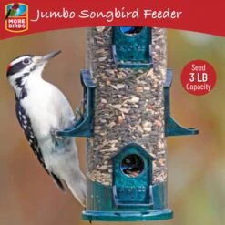 Stokes® More Birds® Jumbo Tube Bird Seed Feeder -Pet Supply Store 00a66feb bb5d 4327 af98 ec47e56585f7