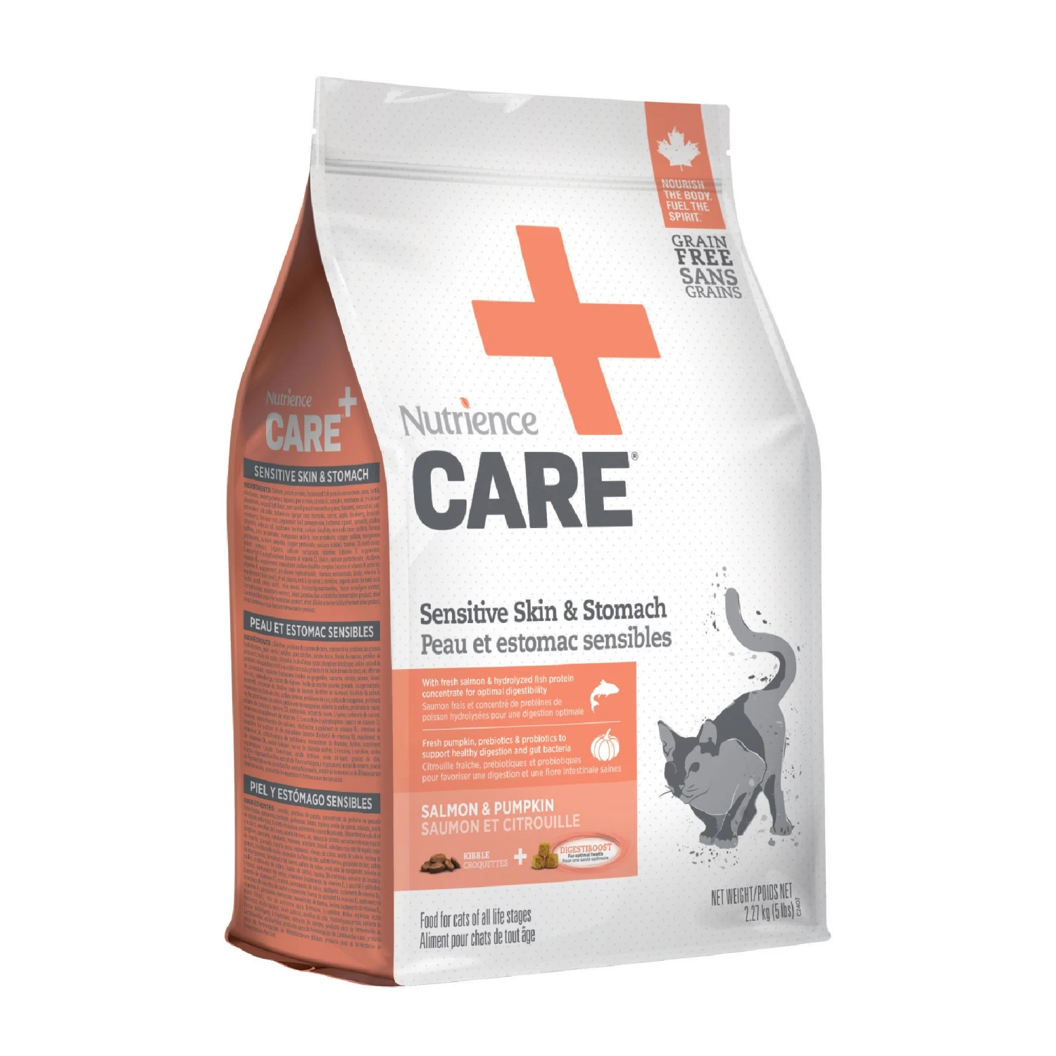 Nutrience Care Sensitive Skin & Stomach Cat 2.27KG 4 Nutrience Care Sensitive Skin & Stomach Cat 2.27KG - Image 2