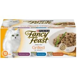 Fancy Feast Grilled Cat Food Variety Pack
