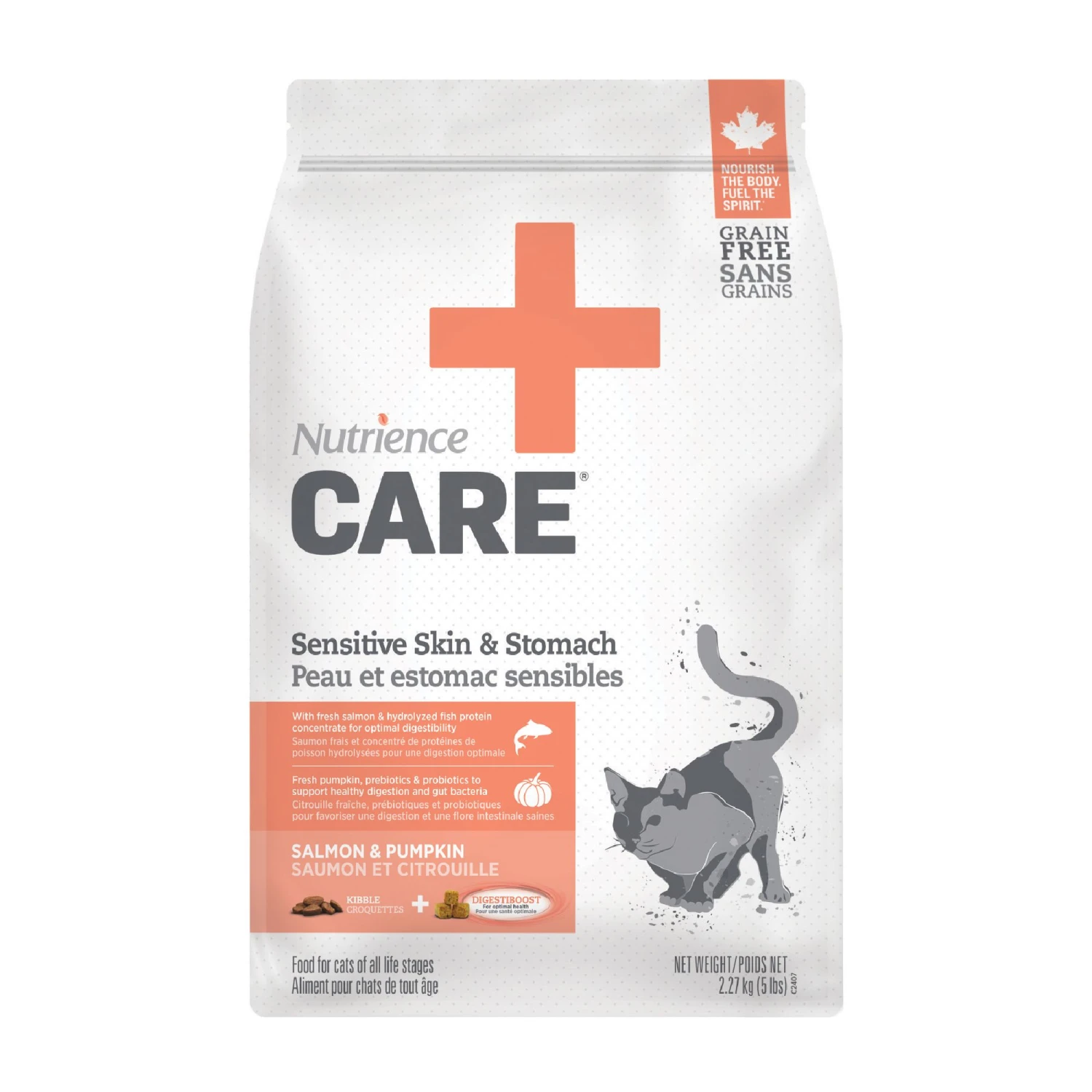 Nutrience Care Sensitive Skin & Stomach Cat 2.27KG 3 Nutrience Care Sensitive Skin & Stomach Cat 2.27KG