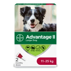 Advantage II Flea Treatment For Large Dogs - 2 Dose