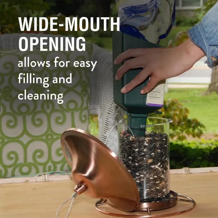 Perky-Pet® Copper Panorama Bird Feeder 8 Perky-Pet® Copper Panorama Bird Feeder - Image 6