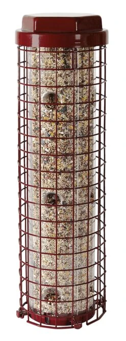Perky-Pet® Squirrel Resistant Bird Feeder Red