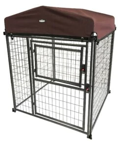 My Pet Companion Expandable Heavy Duty Pet Kennel 4' X 4' X 4.5' With Roof