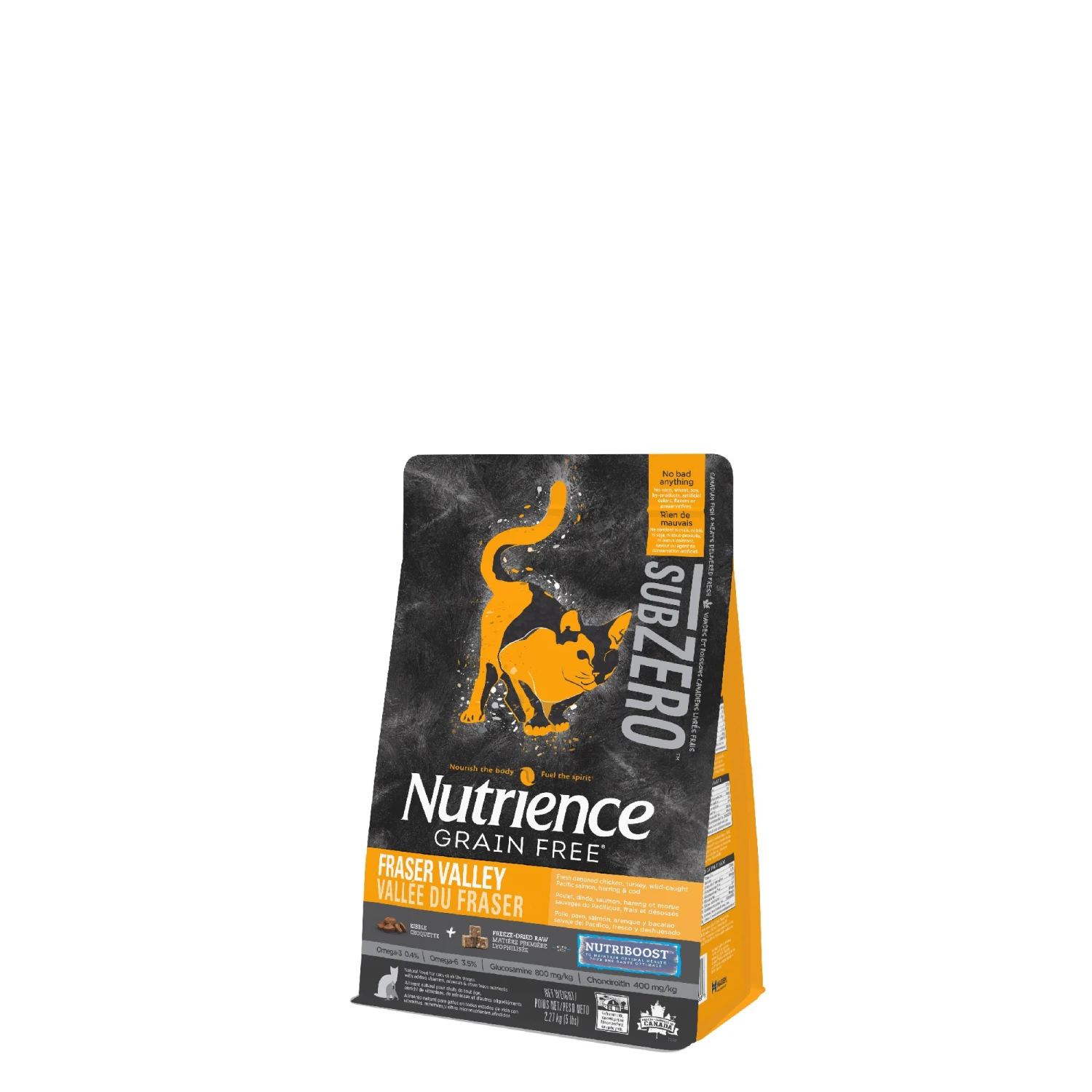 Nutrience GF SubZero Fraser Valley Cat 2.27KG 3 Nutrience GF SubZero Fraser Valley Cat 2.27KG