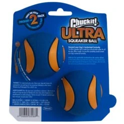 Chuckit! Chuckit Ultra Squeaker Ball Medium 2 Pack -Pet Supply Store 1cfe6257 195c 4588 8b52 e51208edf1cc