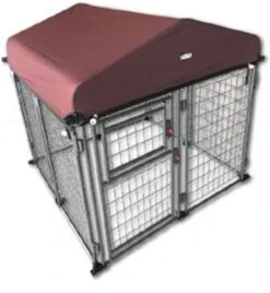 My Pet Companion Expandable Medium Duty Pet Kennel 4' X 4' X 4.5' With Roof
