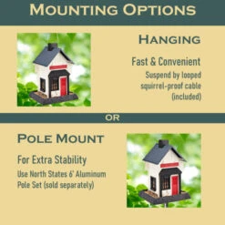 North States® General Store Bird Feeder 6.5 Lb -Pet Supply Store 20311890 ac75 40d3 816e 8dafcc3a8629