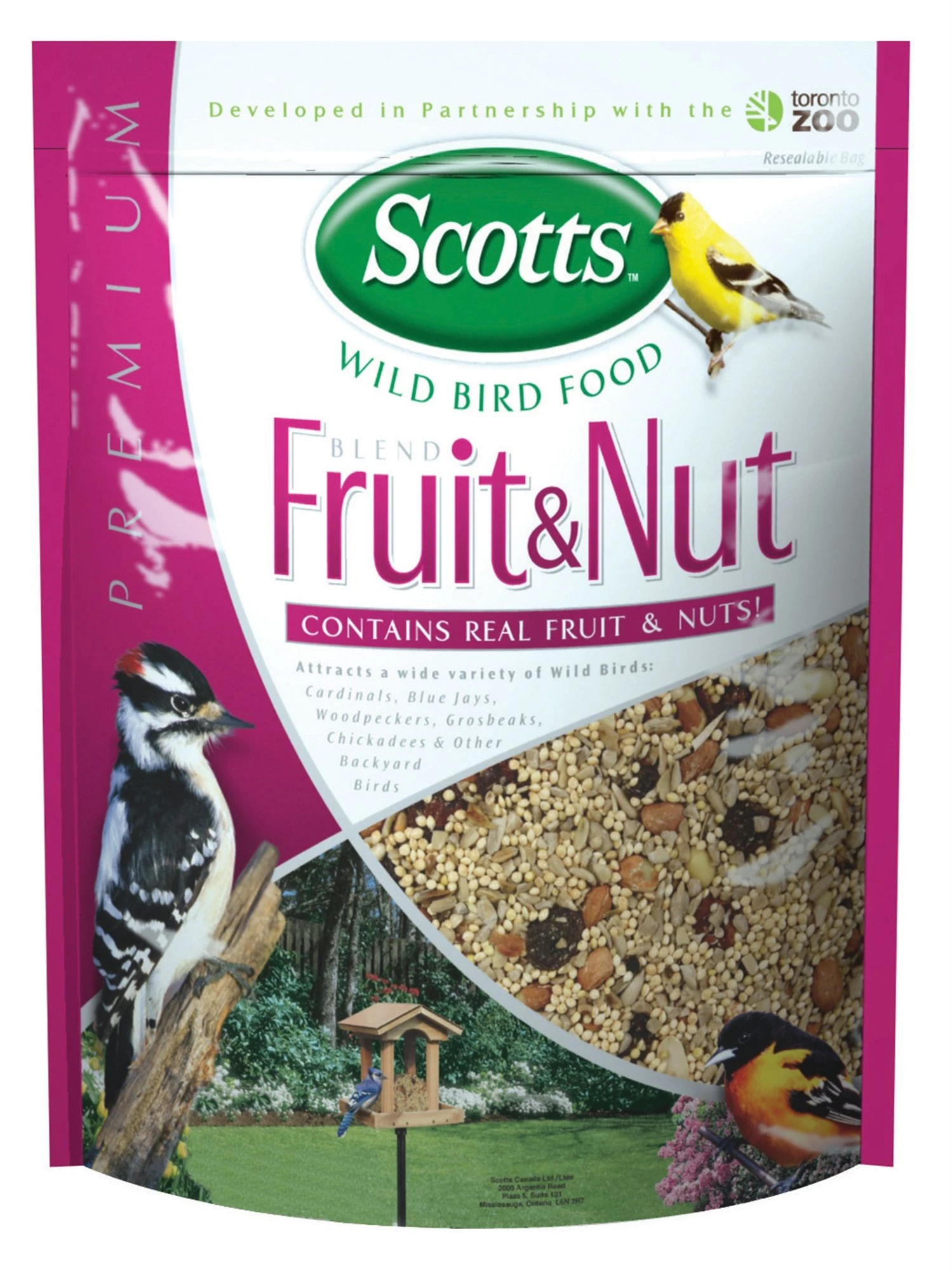 Scotts® Fruit & Nut Blend Wild Bird Seed 3.6kg 3 Scotts® Fruit & Nut Blend Wild Bird Seed 3.6kg