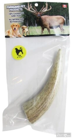 DOG TREAT ANTLER ELK LG WHOLE