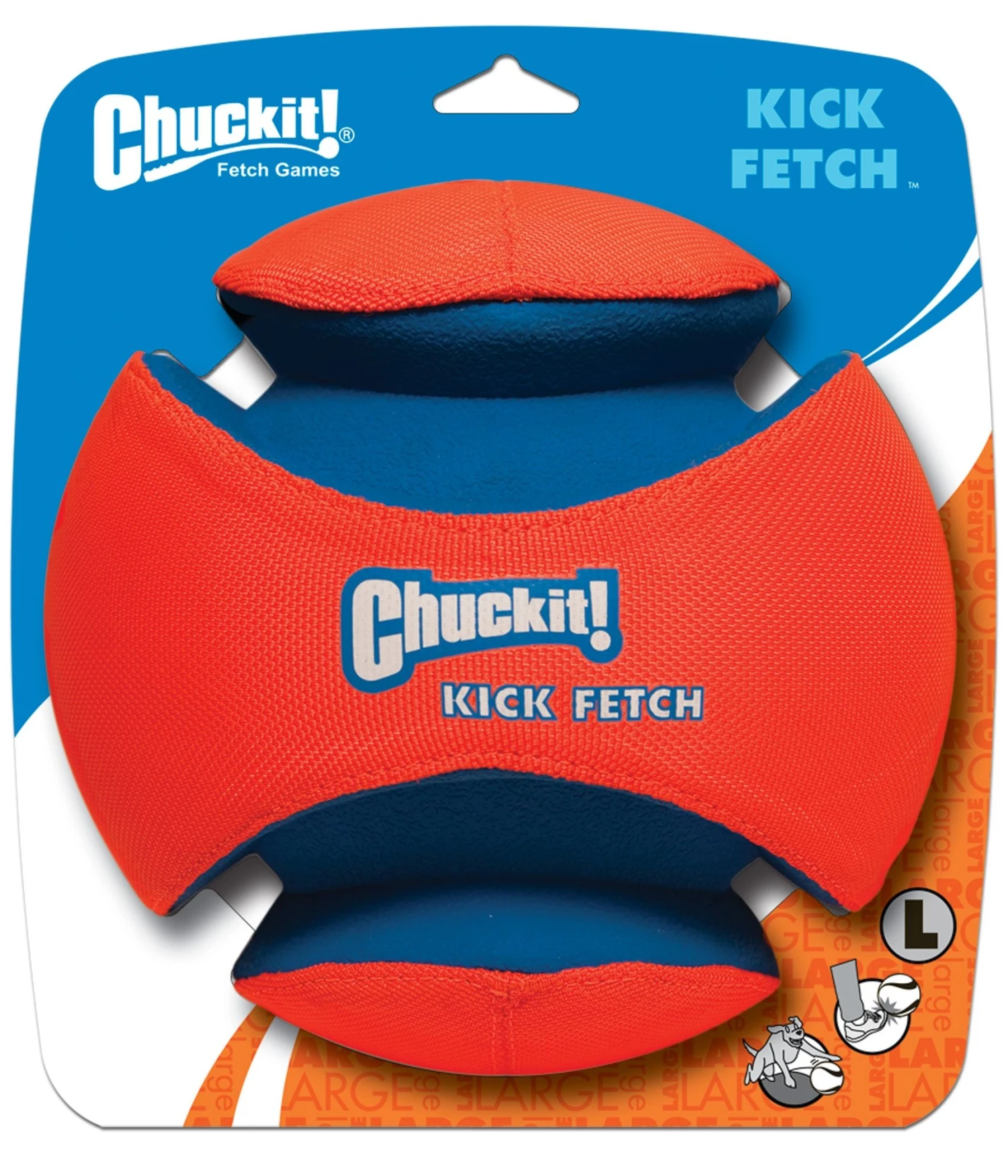 Chuckit!® Large Kick Fetch Ball 3 Chuckit!® Large Kick Fetch Ball