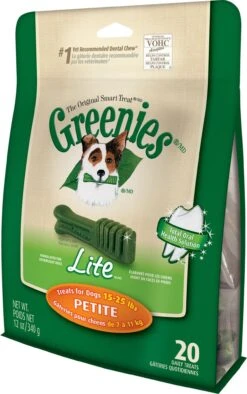 GREENIES® Original Canine Dental Chews - Petite Size - TREAT-PAK™ Package (12 Oz.) - 20 Count 12 GREENIES® Original Canine Dental Chews - Petite Size - TREAT-PAK™ Package (12 Oz.) - 20 Count -Pet Supply Store 3a3ca633 1361 4f3d 9e24 cf983b628da8