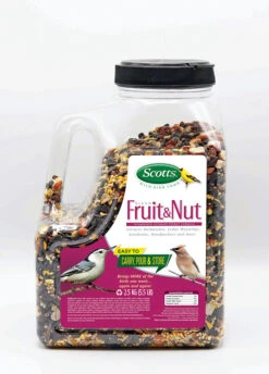 ScottsĀ® Fruit & Nut Blend Wild Bird Seed Jug 2.5kg