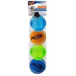 Nerf Sonic Tennis Balls, 4 Pack