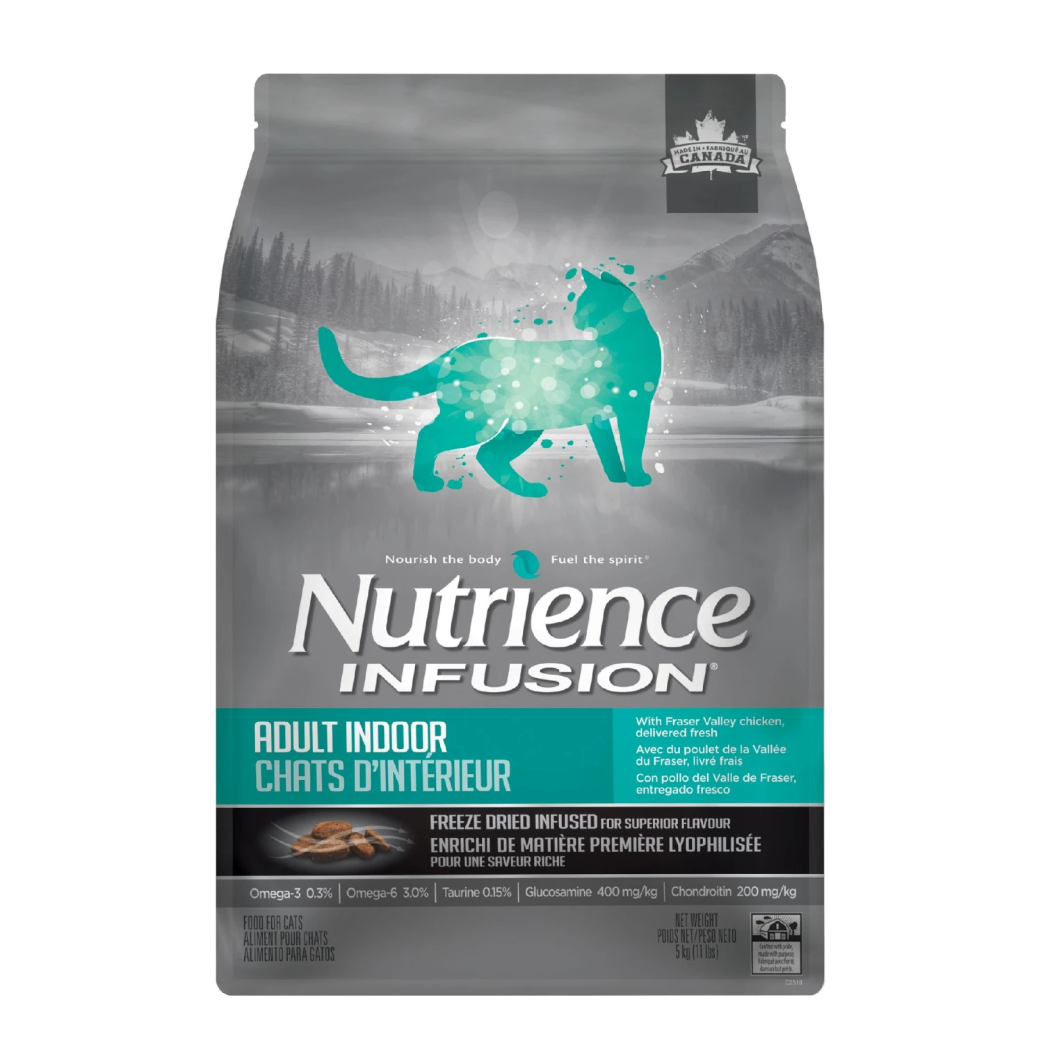 Nutrience Infusion Indoor Cat Food 5kg 3 Nutrience Infusion Indoor Cat Food 5kg