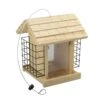 Farm Pro® Wooden Bird Feeder With Suet Cages