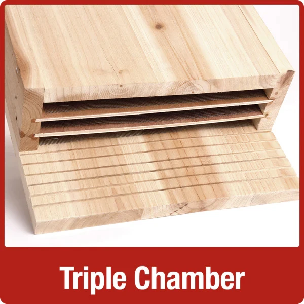 Natures Way® Triple Chamber Cedar Bat House 6 Natures Way® Triple Chamber Cedar Bat House - Image 4