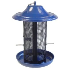 Stokes® More Birds Cobalt Twin Screen Bird Feeder