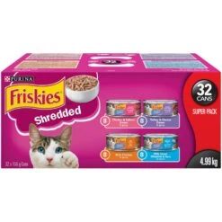 Friskies Shredded Variety 32 Pack