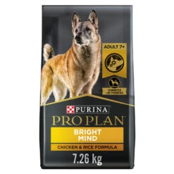 PURINA PRO PLAN Purina® Pro Plan® Bright Mind® Adult 7+ Chicken & Rice Formula Dog Food 13.6kg