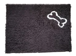 GRUBBY DOG DOORMAT CHOCOLATE