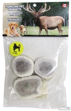 DOG TREAT ANTLER ELK LG SLICED
