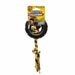 Tonka 3 3/4" Tire With Rope Dog Toy 5 Tonka 3 3/4" Tire With Rope Dog Toy -Pet Supply Store 615909ad 1662 4de2 813b 3f356fd88db3