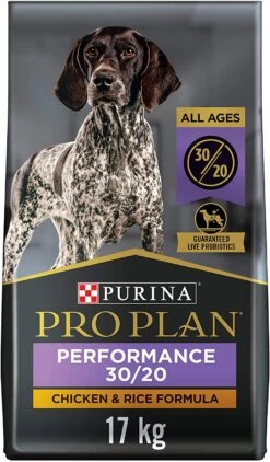 Purina Pro Plan Sport Performance 30/20 Chicken & Rice, Dry Dog Food, 17 Kg