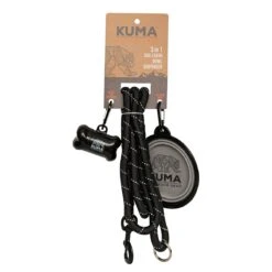 DOG LEASH KUMA 3 IN 1 BG