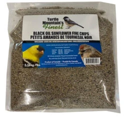 Turtle Mountains Finest® Black Oil Sunflower Fine Chips Bird Seed 3.18kg