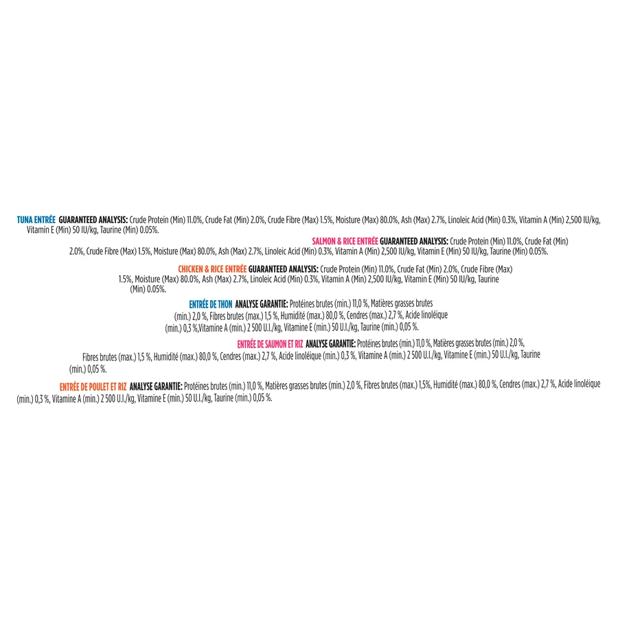 PURINA PRO PLAN Purina® Pro Plan® Complete Essentials™ Favourites Salmon & Rice Entrée, Chicken & Rice Entrée & Tuna Entrée Cat Food Variety Pack 12-85g Cans 7 PURINA PRO PLAN Purina® Pro Plan® Complete Essentials™ Favourites Salmon & Rice Entrée, Chicken & Rice Entrée & Tuna Entrée Cat Food Variety Pack 12-85g Cans - Image 5