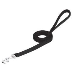 LEASH NYLON BLACK 1X6