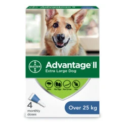 Advantage II Flea Treatment For Extra Large Dogs - 4 Dose