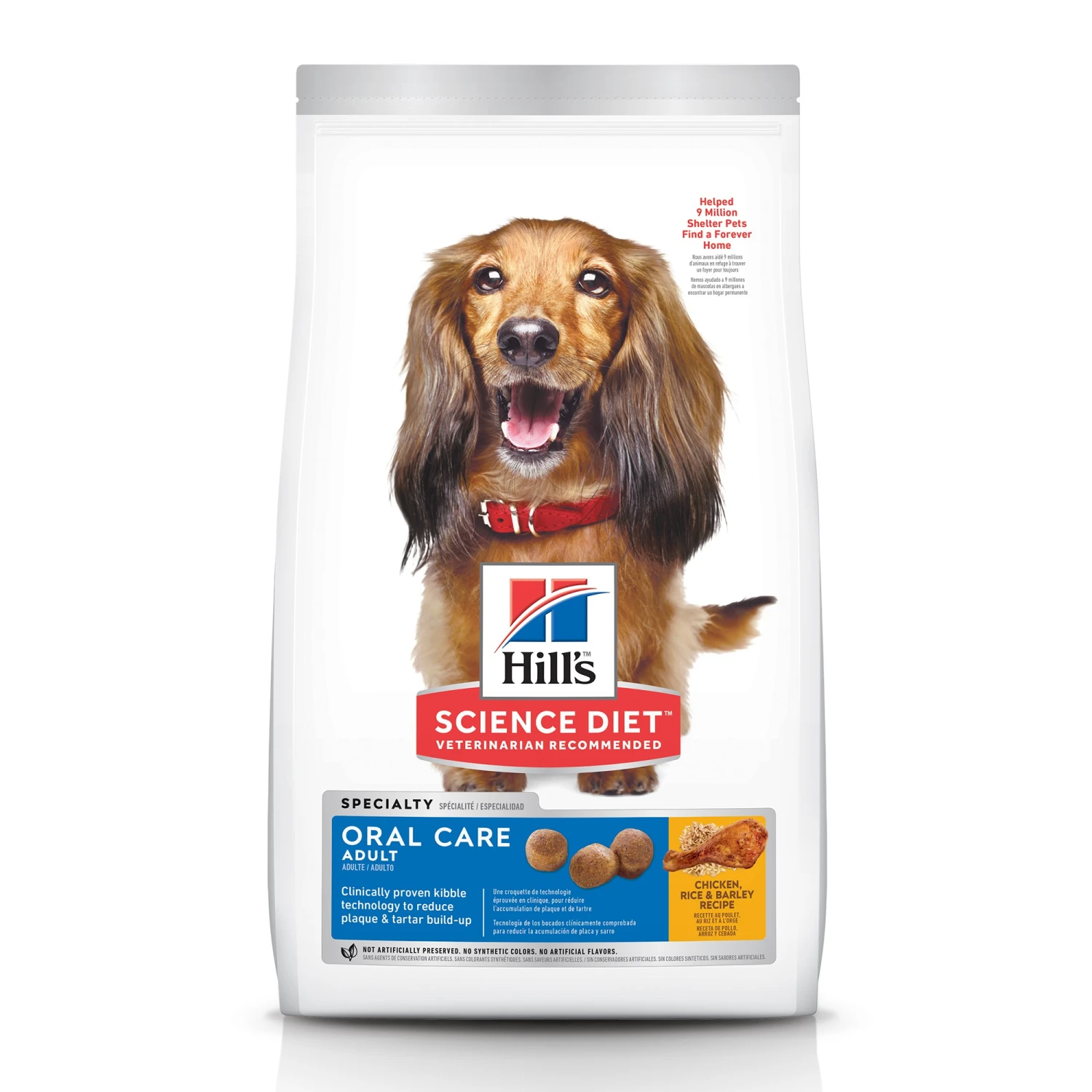 Hills SD Adult Canine Oral Care 4lb 3 Hills SD Adult Canine Oral Care 4lb