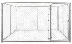 Davis Gate & Wire™ 10'x10'x6' Chain Link Dog Kennel