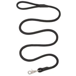 LEASH NYLON BLACK 1/2X4
