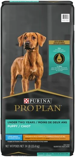 Purina Pro Plan Development Large Breed Chicken & Rice, Dry Puppy Food, 15.4 Kg