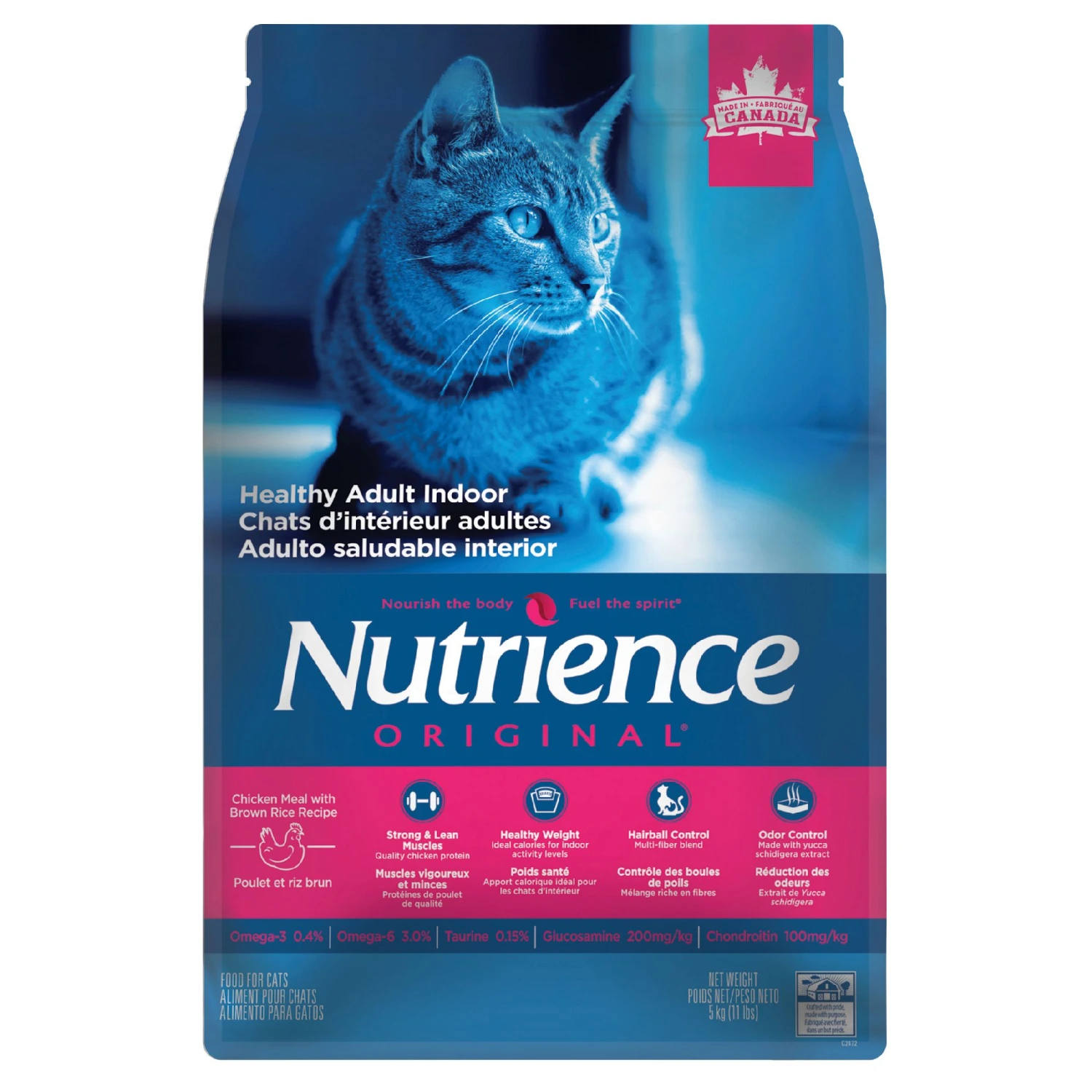 Nutrience Original Indoor Cat 5KG 3 Nutrience Original Indoor Cat 5KG