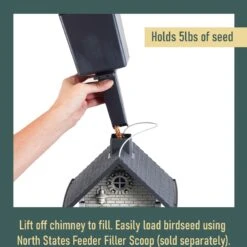 North States® Bayside Cottage Bird Feeder -Pet Supply Store 921d8300 f6e5 466d 827f 500fc8c510ce