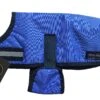 Blue Dog Coat With Strong Piping
