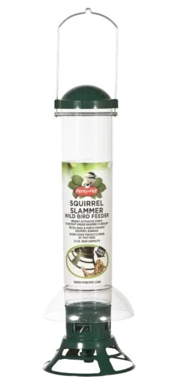 Perkey PetĀ® Squirrel Slammer Bird Feeder