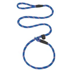 LEASH NYLON BL/OR 1/2X4