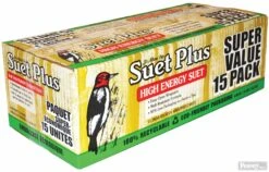 St. Albans Bay Suet Plus High Energy Suet Cakes 15 Pack