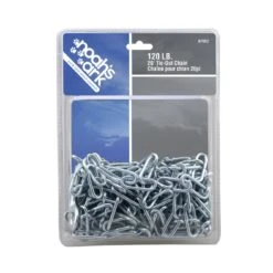 TWISTED LINK TIE-OUT CHAIN; DURABLE AND WEATHER RE
