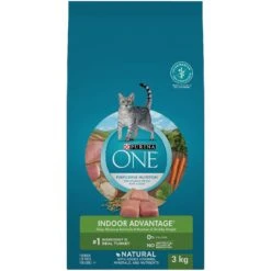 Purina ONE® SmartBlend™ Indoor Hairball And Weight Control Adult Cat Food 3kg
