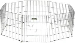 Precision Pet Silver Wire Pen 24"