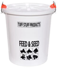Tuff Stuff Feed & Seed Storage Drum With Lid - 12 Gal/50 Lb