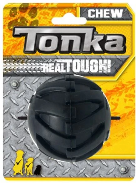 Tonka Mega Tread Dog Ball 3" 4 Tonka Mega Tread Dog Ball 3" - Image 2