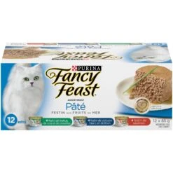 Purina Fancy Feast Pate Seafood Supper Cat Food -Pet Supply Store bd52761c daee 4650 9586 a567a19d2f2b