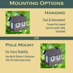 North States® Large Blue Cottage Bird Feeder -Pet Supply Store bdabcbf8 a6c7 461c ab08 ca9203f599fc